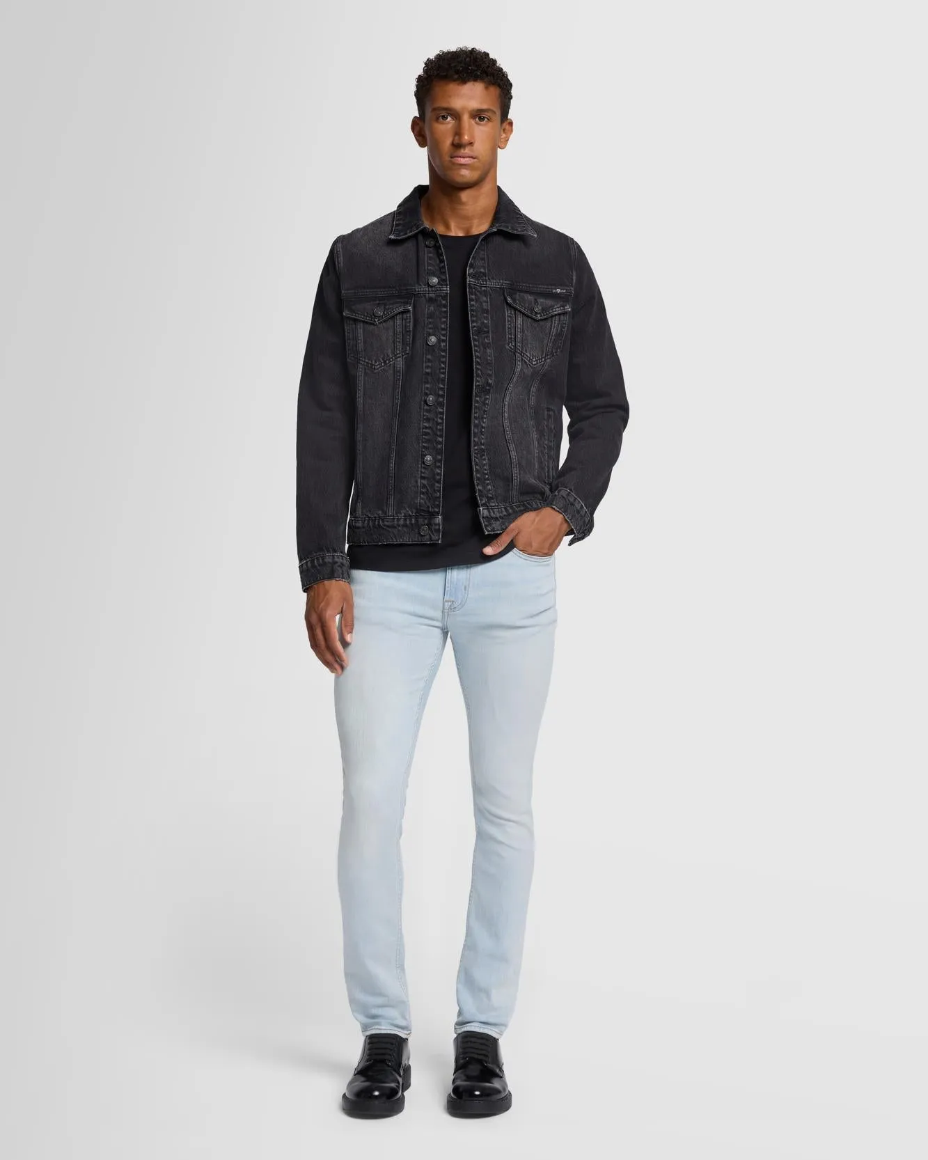 Perfect Trucker Jacket in Koto sold by 7 For All Mankind product image thumbnail 2