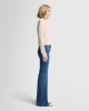 Cashmere Mock Neck Sweater in Oatmeal sold by 7 For All Mankind
