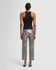 Sheer Racerback Tank in Black sold by 7 For All Mankind