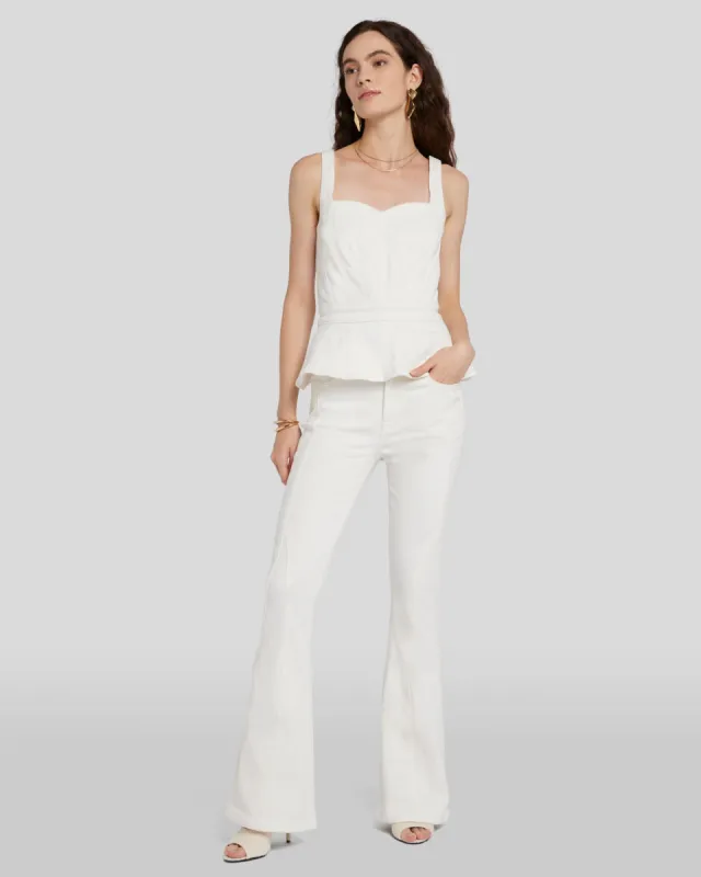 Seamed High Waist Ali in Sunny sold by 7 For All Mankind