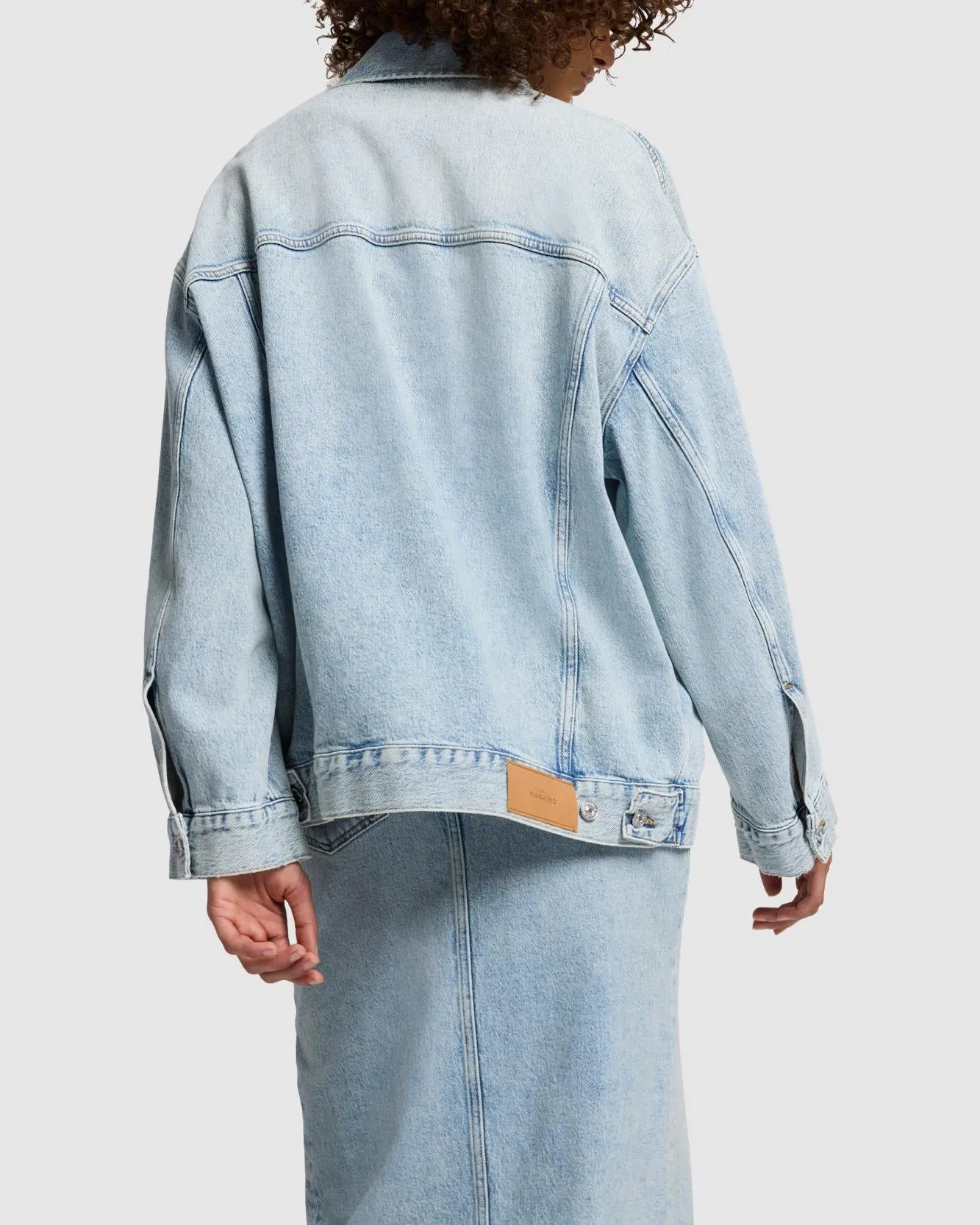 MANKIND Oli Oversized Trucker in Sahara sold by 7 For All Mankind product image thumbnail 3