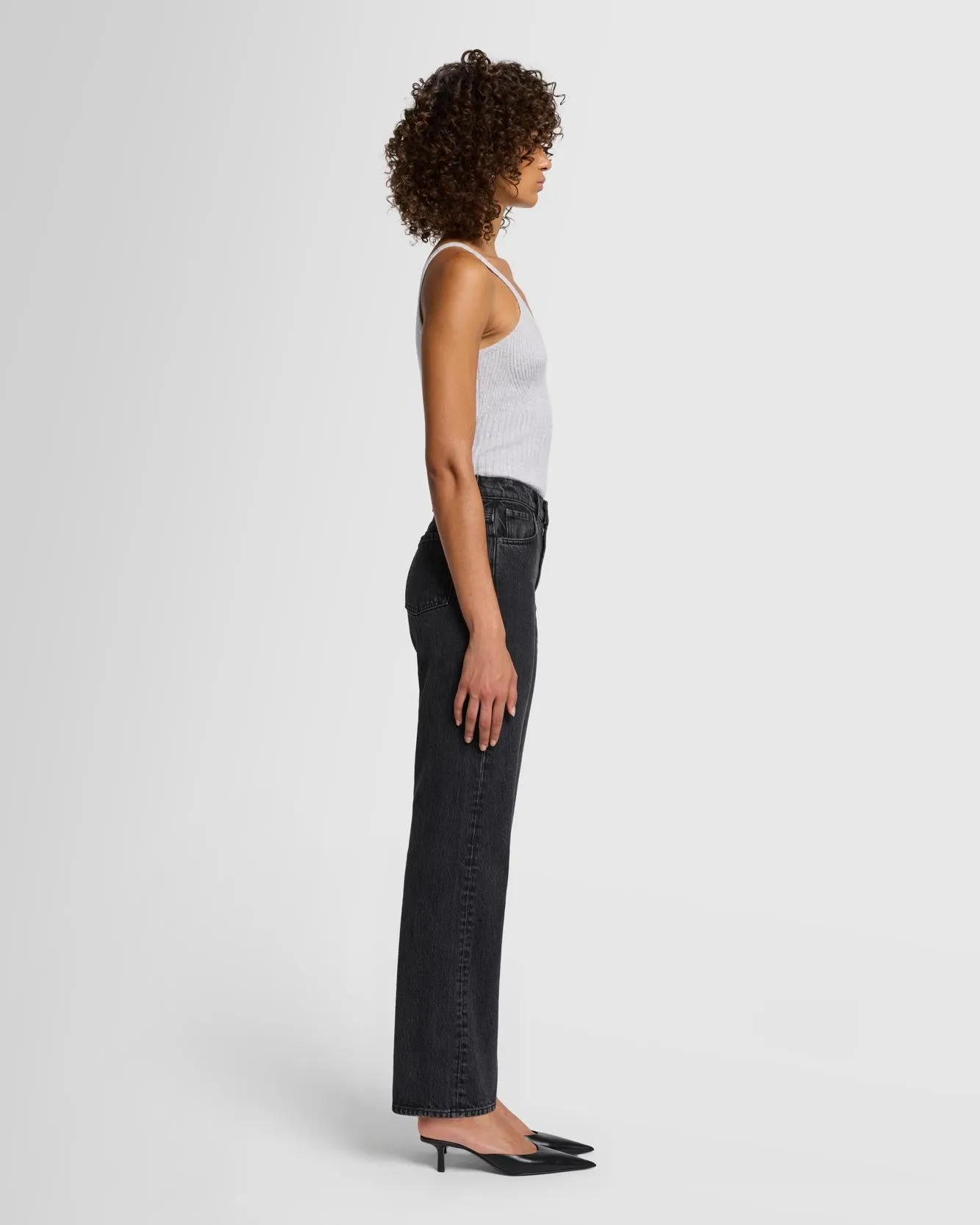 MANKIND Tess Trouser in Hustle sold by 7 For All Mankind product image thumbnail 4