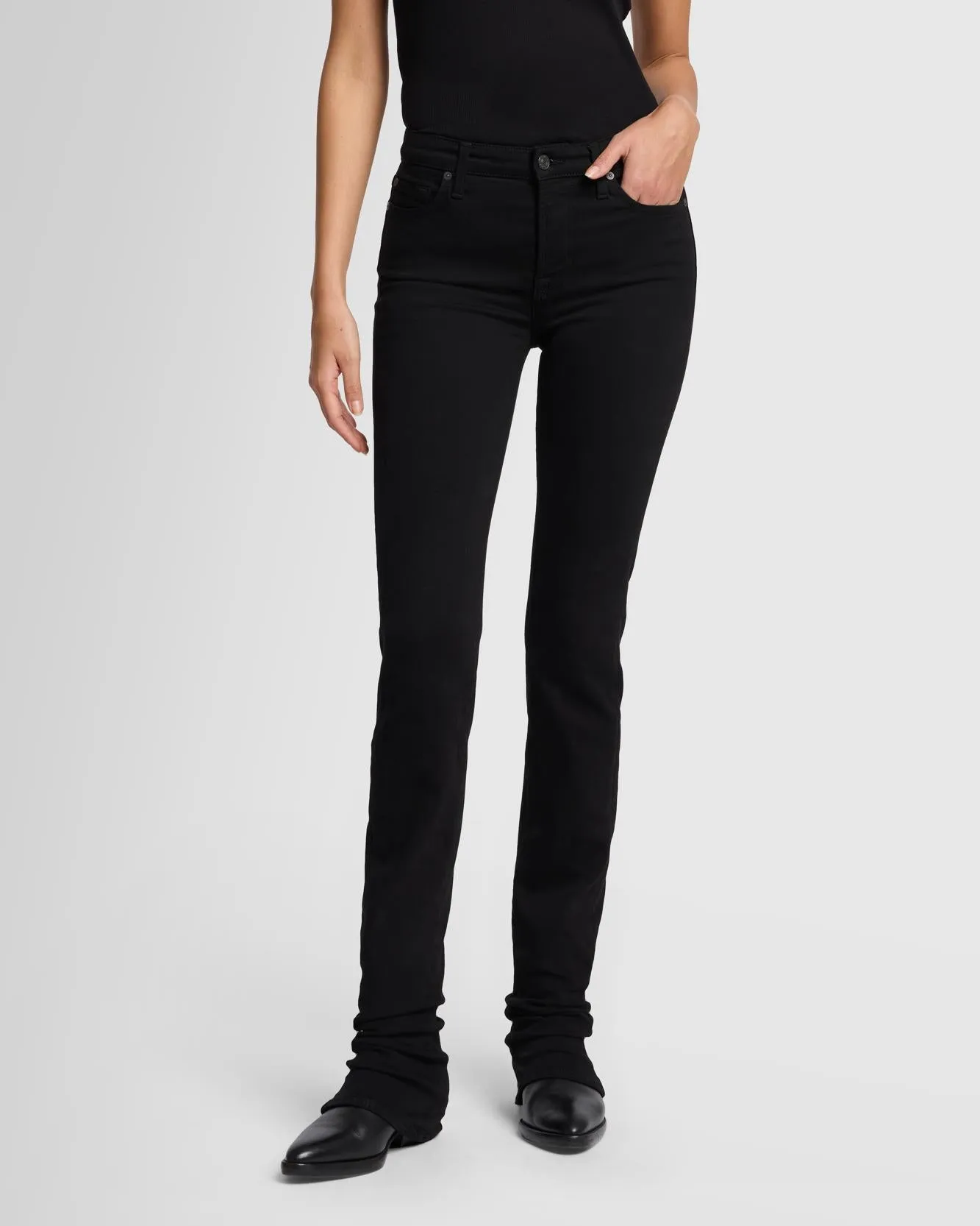 Stacked Skinny in Gloom sold by 7 For All Mankind product image thumbnail 2