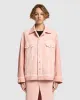 MANKIND Oli Oversized Trucker Jacket in Petal sold by 7 For All Mankind