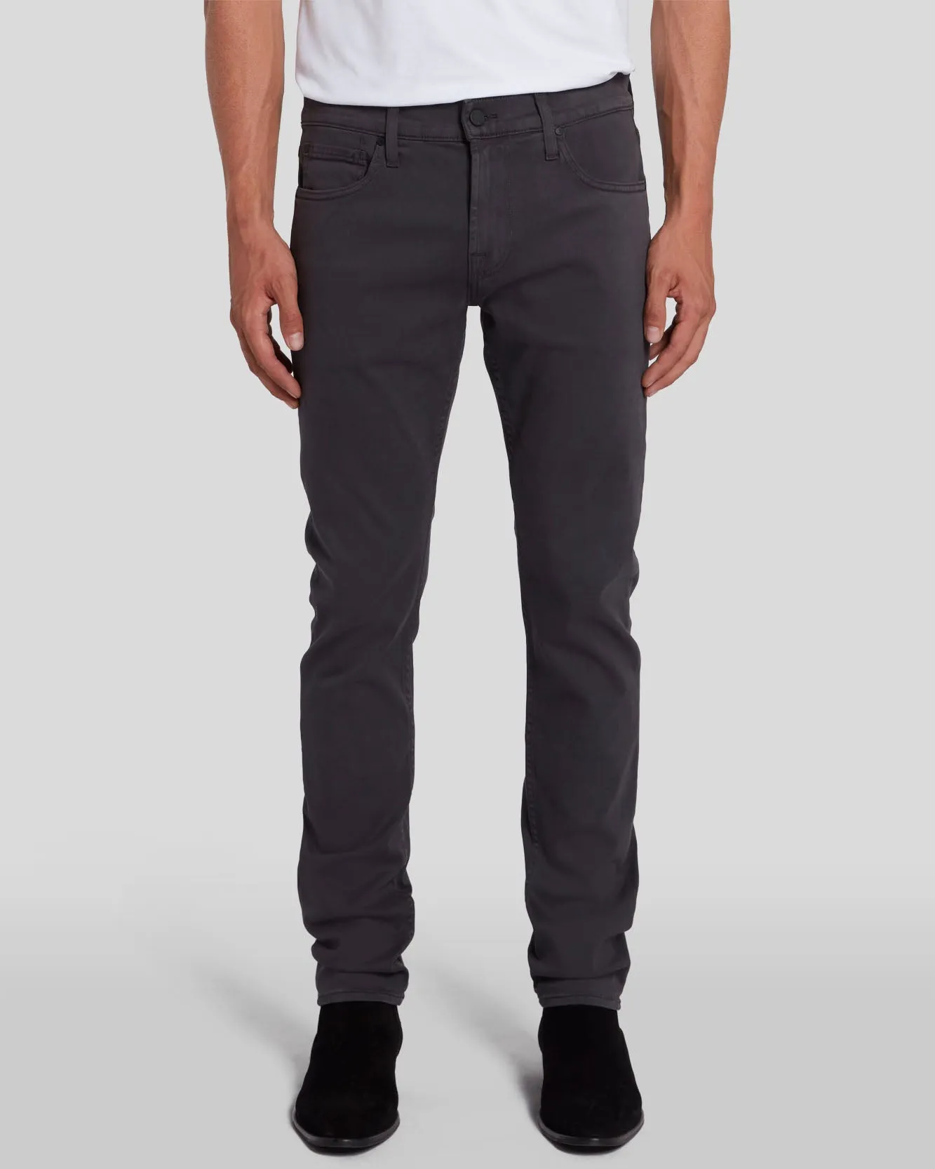 Luxe Performance Plus Paxtyn in Gunmetal sold by 7 For All Mankind product image thumbnail 2