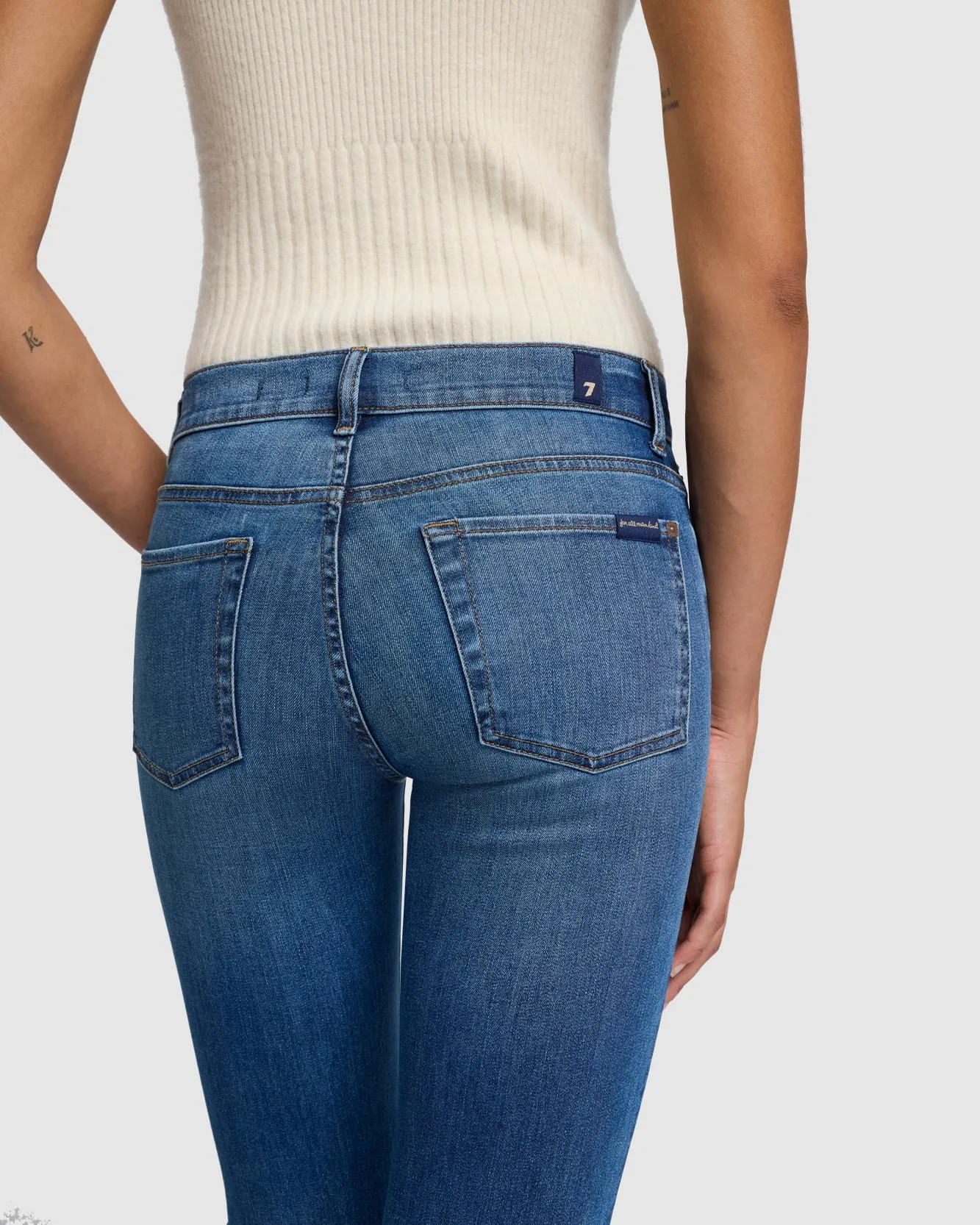 Slim Illusion Bootcut in Groovy sold by 7 For All Mankind product image thumbnail 3