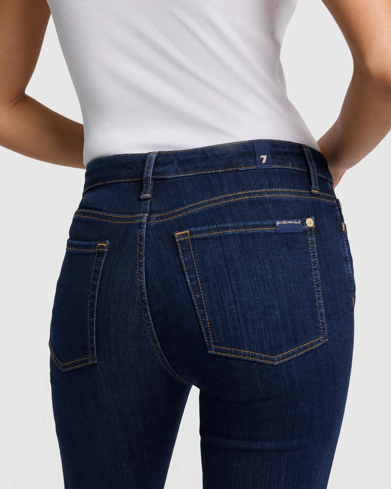 Stacked Skinny in Lead sold by 7 For All Mankind product image thumbnail 3