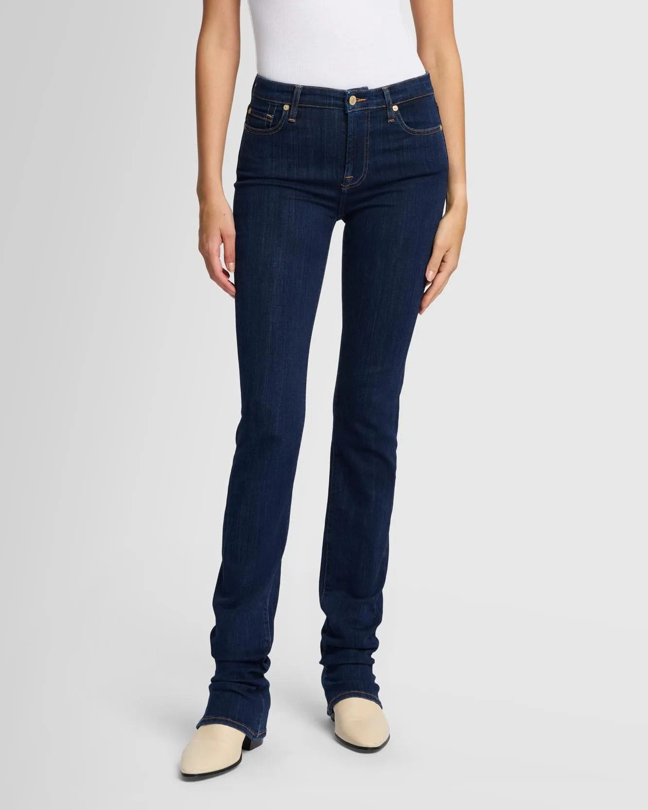 Stacked Skinny in Lead sold by 7 For All Mankind product image thumbnail 2
