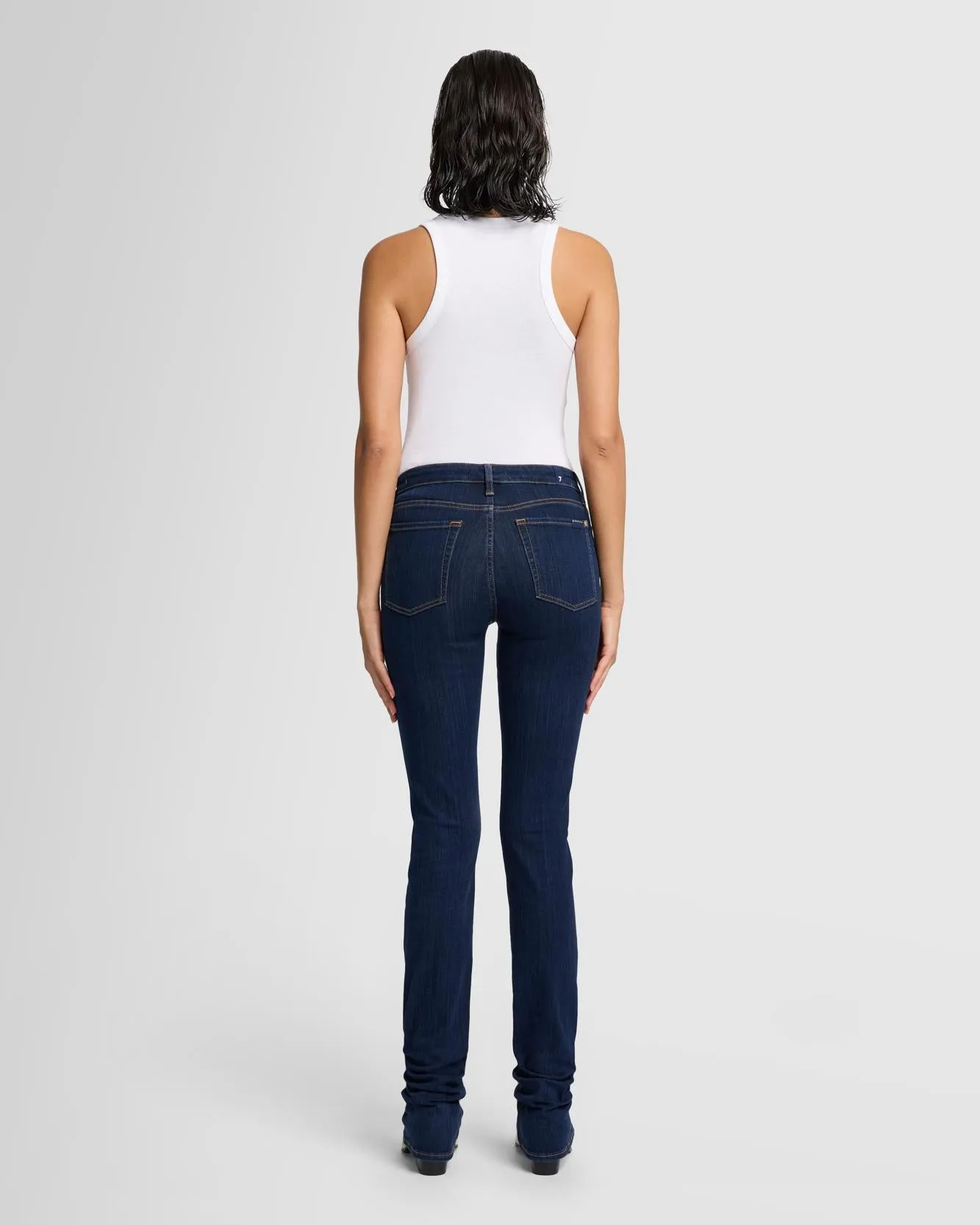 Stacked Skinny in Lead sold by 7 For All Mankind product image thumbnail 5