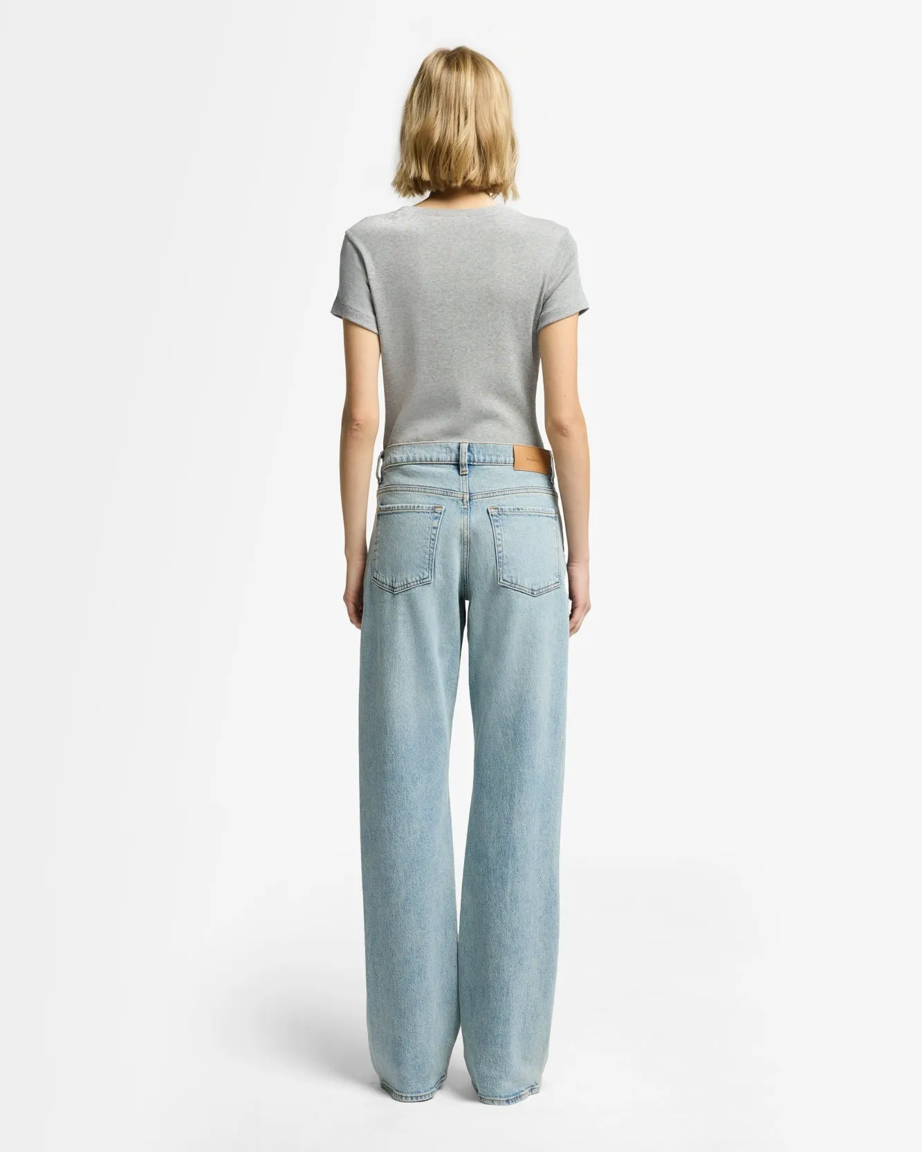 MANKIND Tess Trouser in Ode To sold by 7 For All Mankind product image thumbnail 5