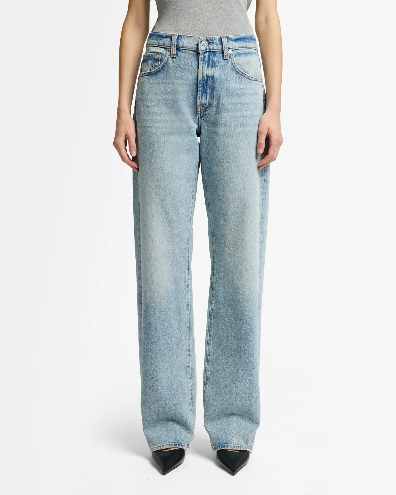 MANKIND Tess Trouser in Ode To sold by 7 For All Mankind product image thumbnail 3