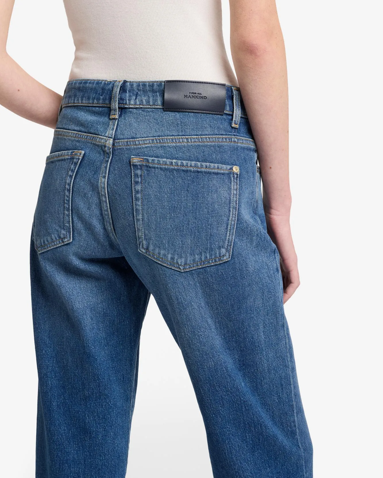 MANKIND Calie Straight in Explorer sold by 7 For All Mankind product image thumbnail 4