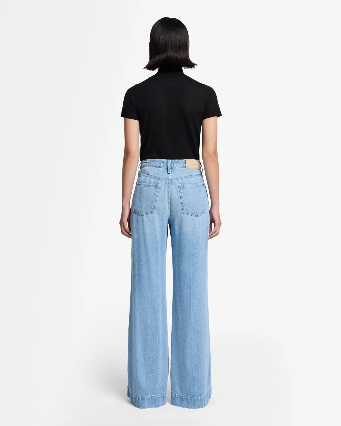 Tailorless Denim Lustre Modern Dojo in Trendsetter sold by 7 For All Mankind product image thumbnail 5