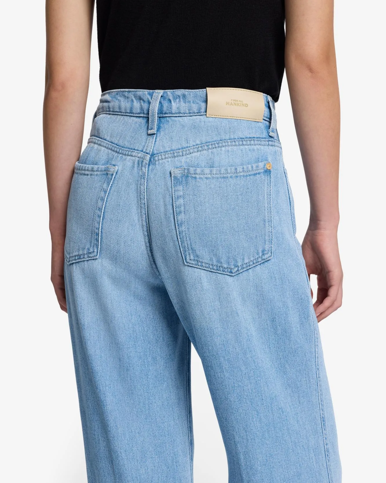 Tailorless Denim Lustre Modern Dojo in Trendsetter sold by 7 For All Mankind product image thumbnail 4