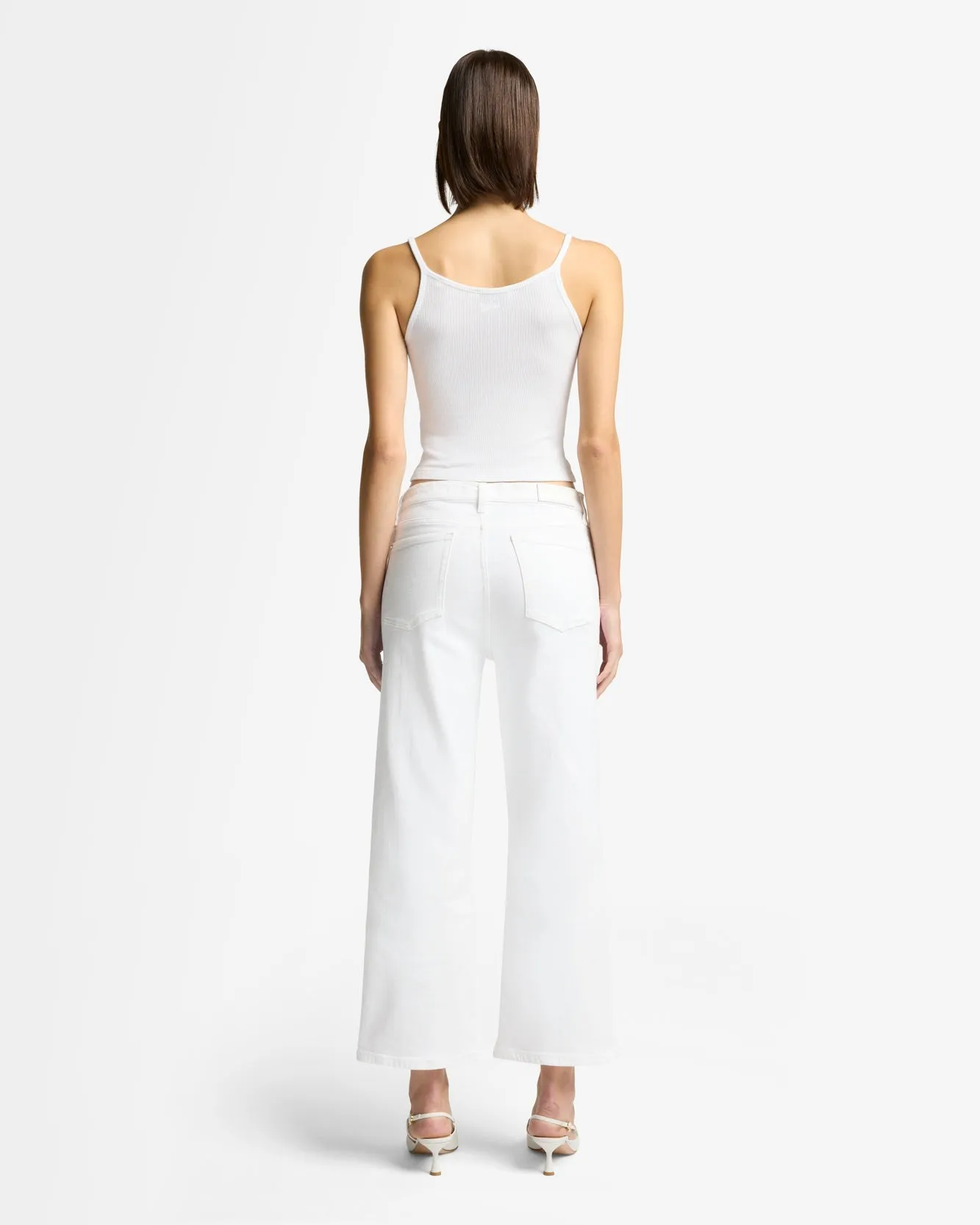 Luxe Vintage Cropped Alexa in Soleil sold by 7 For All Mankind product image thumbnail 5