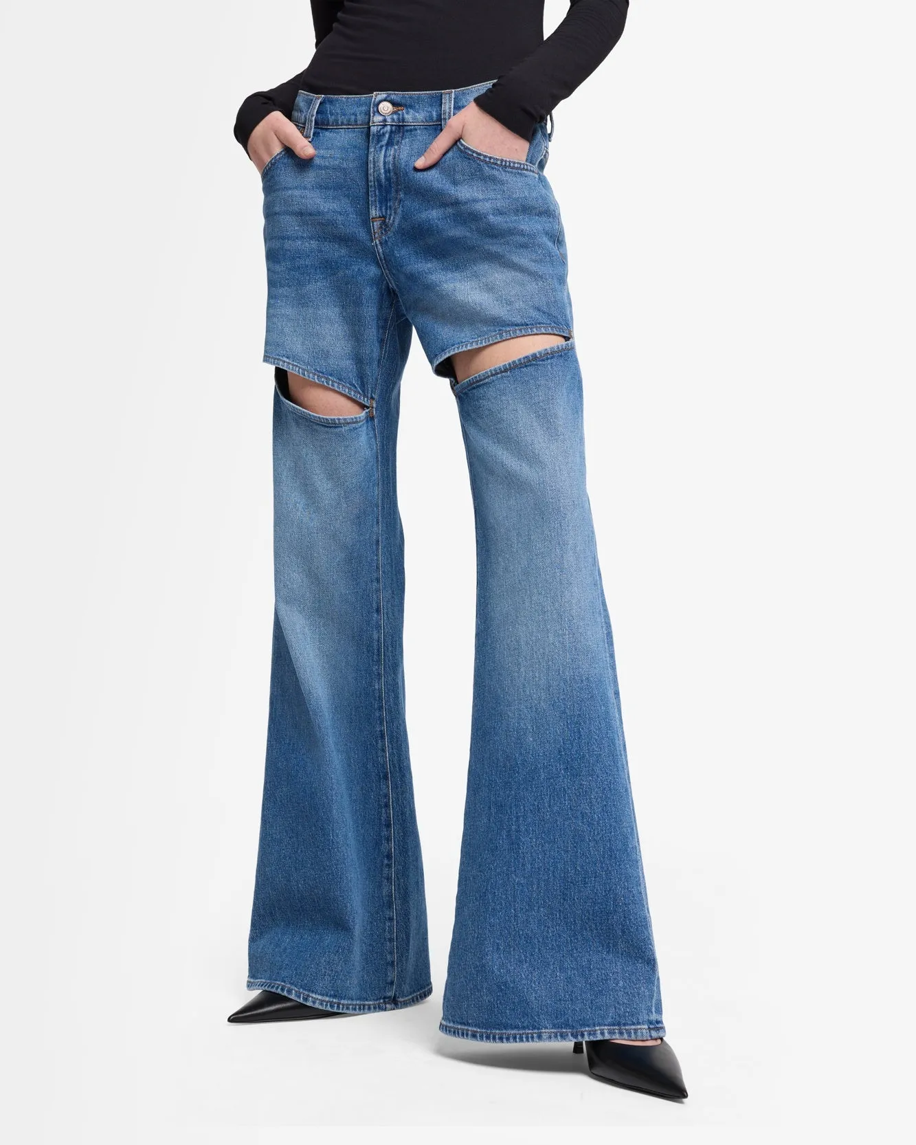 MANKIND Spencer Flare in Weekend sold by 7 For All Mankind product image thumbnail 4