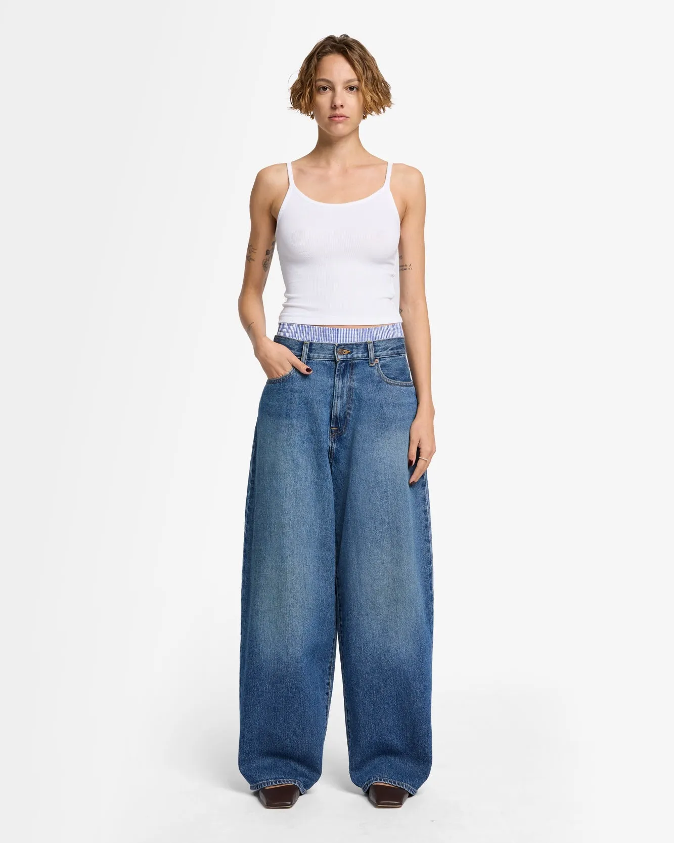 MANKIND Sam Baggy in Jasper sold by 7 For All Mankind