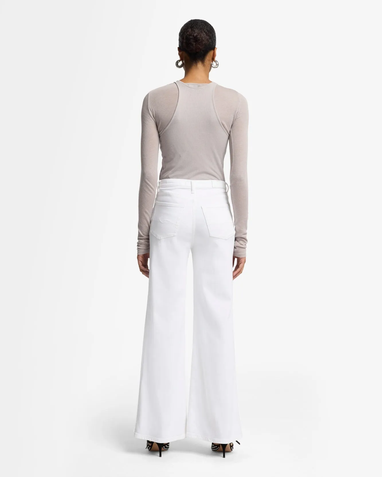 Luxe Vintage Ultra High Rise Jo in Soleil sold by 7 For All Mankind product image thumbnail 5