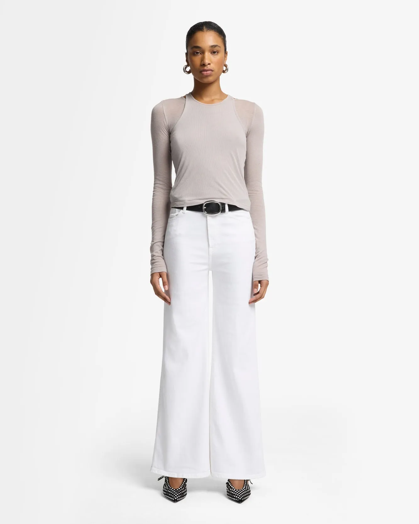 Luxe Vintage Ultra High Rise Jo in Soleil sold by 7 For All Mankind product image thumbnail 2