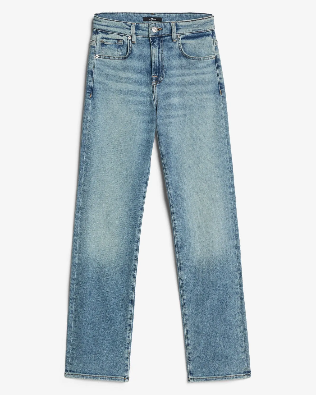 Luxe Vintage Calie Straight Ankle in Amuse Me sold by 7 For All Mankind