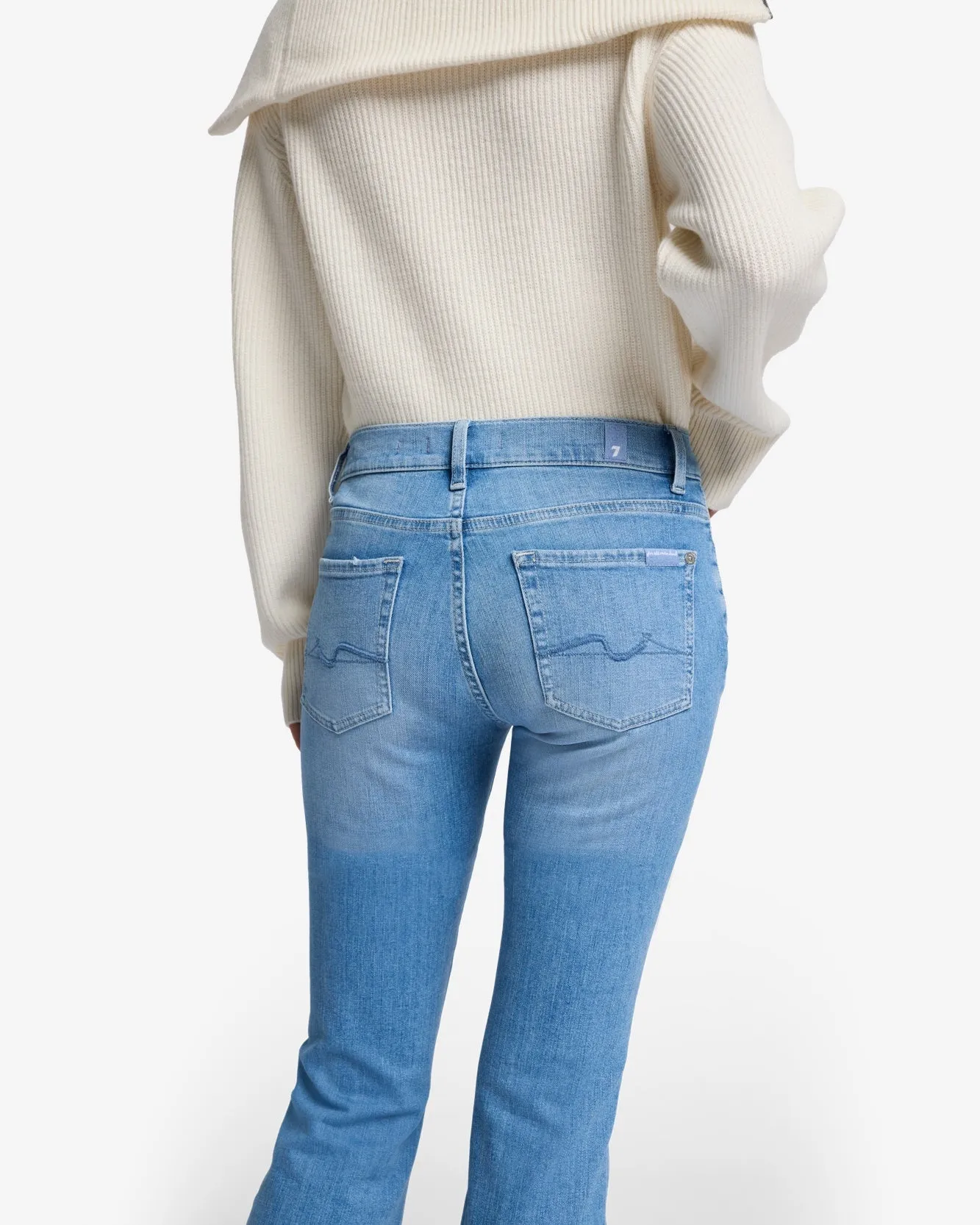 Slim Illusion Bootcut in Bloom sold by 7 For All Mankind product image thumbnail 4