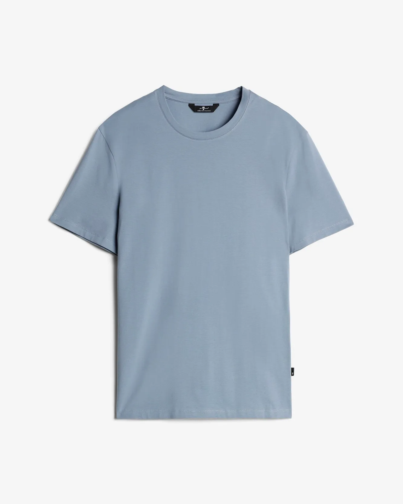Luxe Performance Tee in Slate Blue sold by 7 For All Mankind