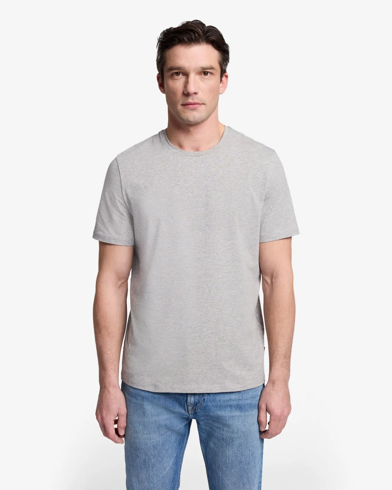 Luxe Performance Tee in Grey sold by 7 For All Mankind product image thumbnail 2