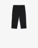 Double Knit Capri Trouser in Black sold by 7 For All Mankind