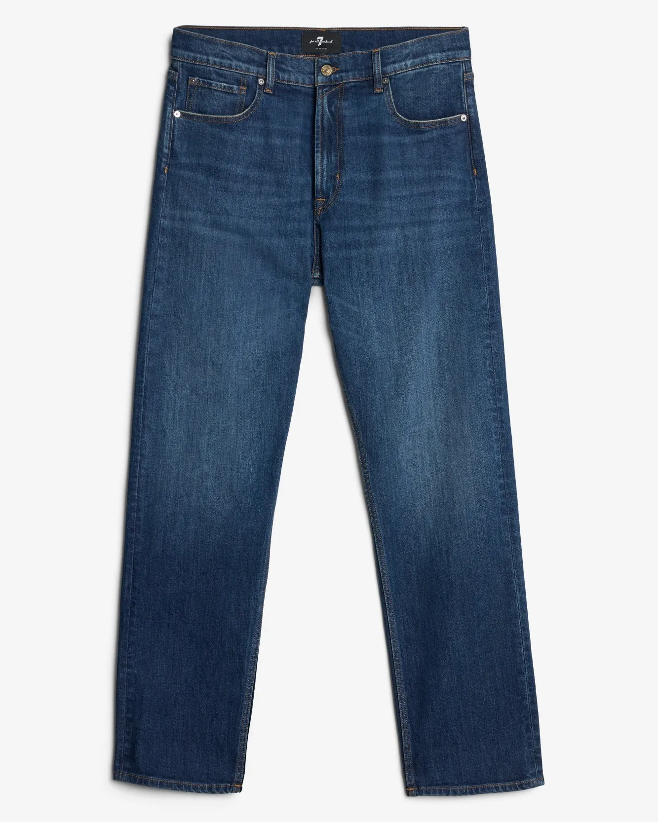 Multicount Modern Straight in Trad Blue sold by 7 For All Mankind