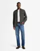 Fluid Military Shirt in Forest Green sold by 7 For All Mankind