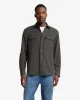 Fluid Military Shirt in Forest Green sold by 7 For All Mankind