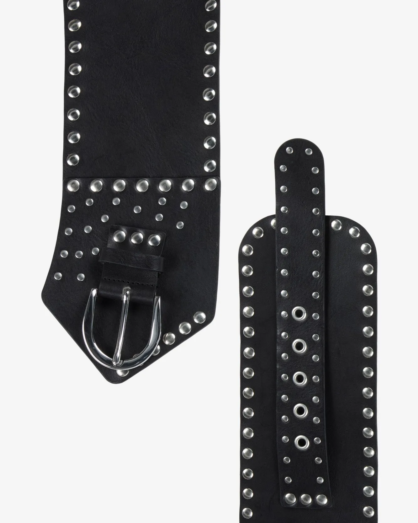 Studded Waist Belt in Black sold by 7 For All Mankind product image thumbnail 3