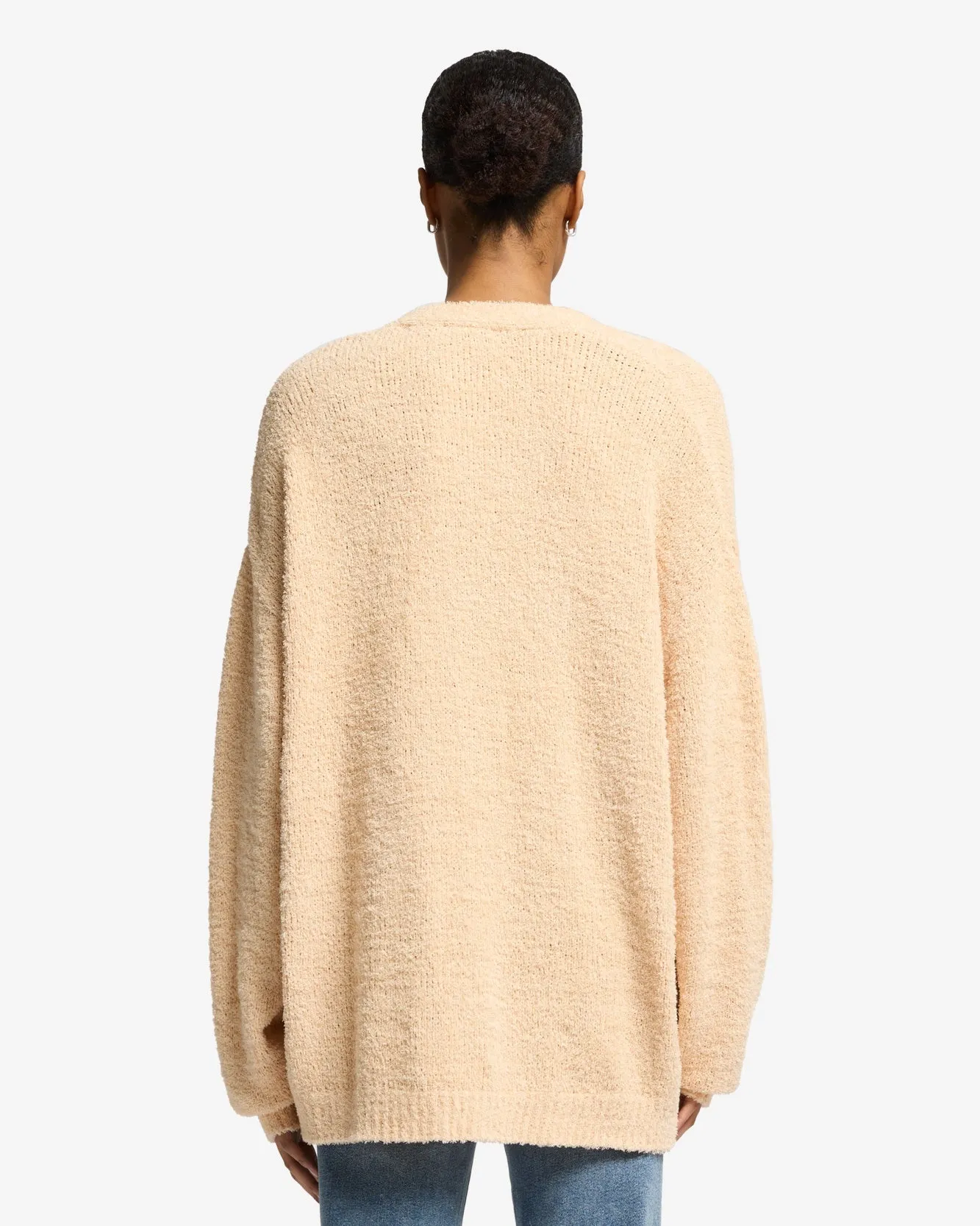Oversized Cardigan in Sand sold by 7 For All Mankind product image thumbnail 5