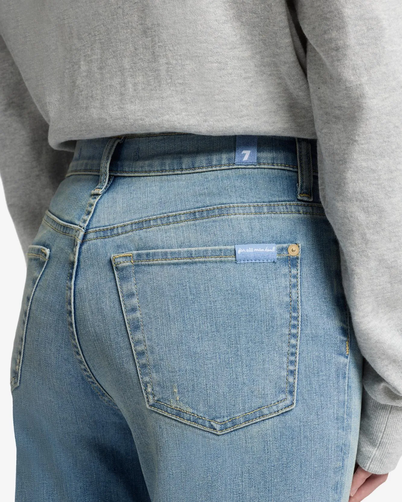 Tailorless Heritage Modern Dojo in Wanderer sold by 7 For All Mankind product image thumbnail 4