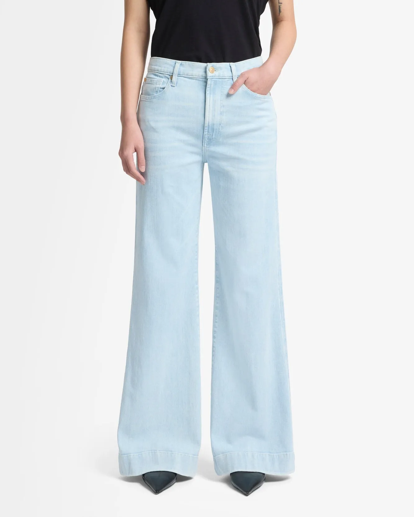 Tailorless Left Hand Modern Dojo in Malibu Sky sold by 7 For All Mankind product image thumbnail 3