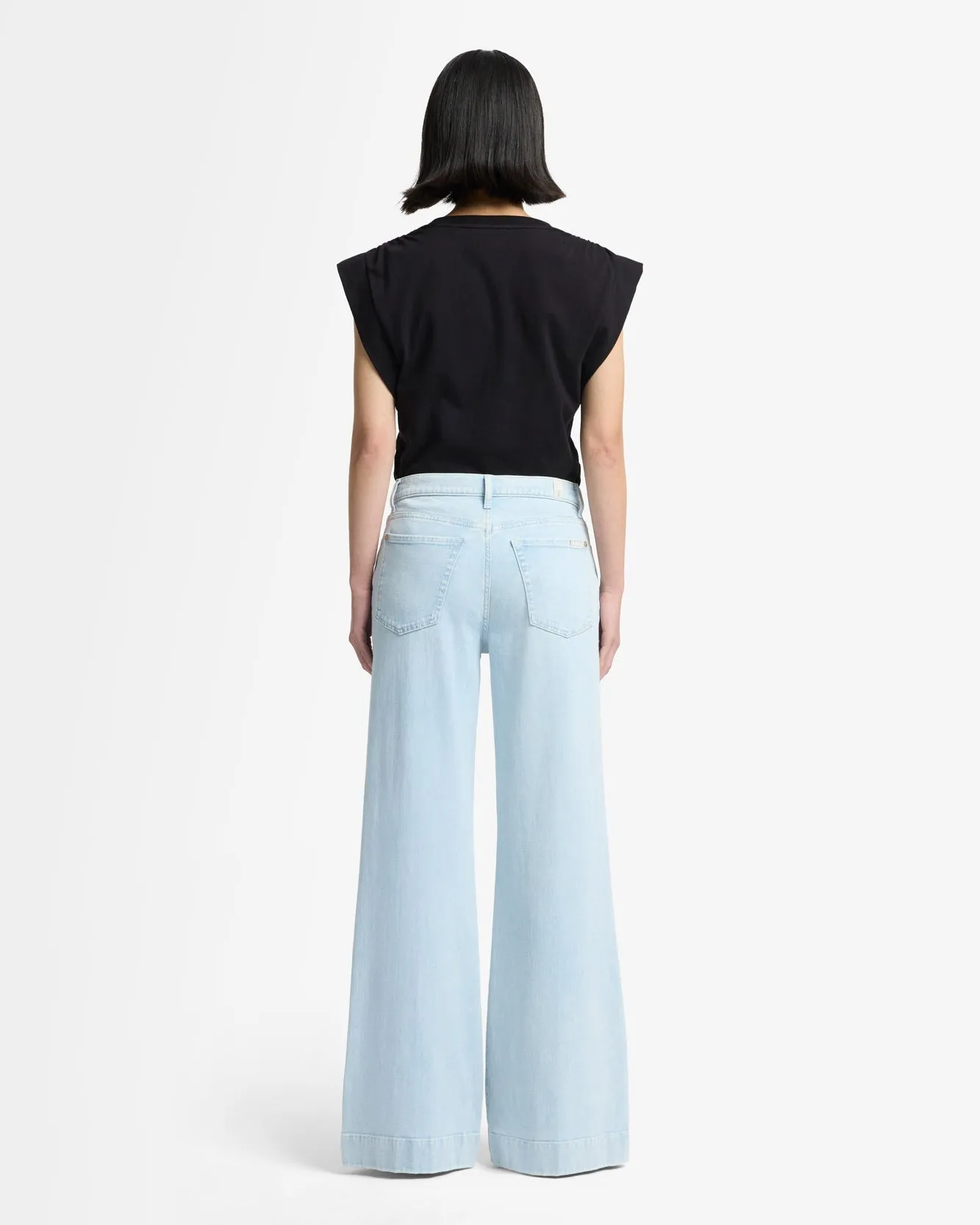 Tailorless Left Hand Modern Dojo in Malibu Sky sold by 7 For All Mankind product image thumbnail 5