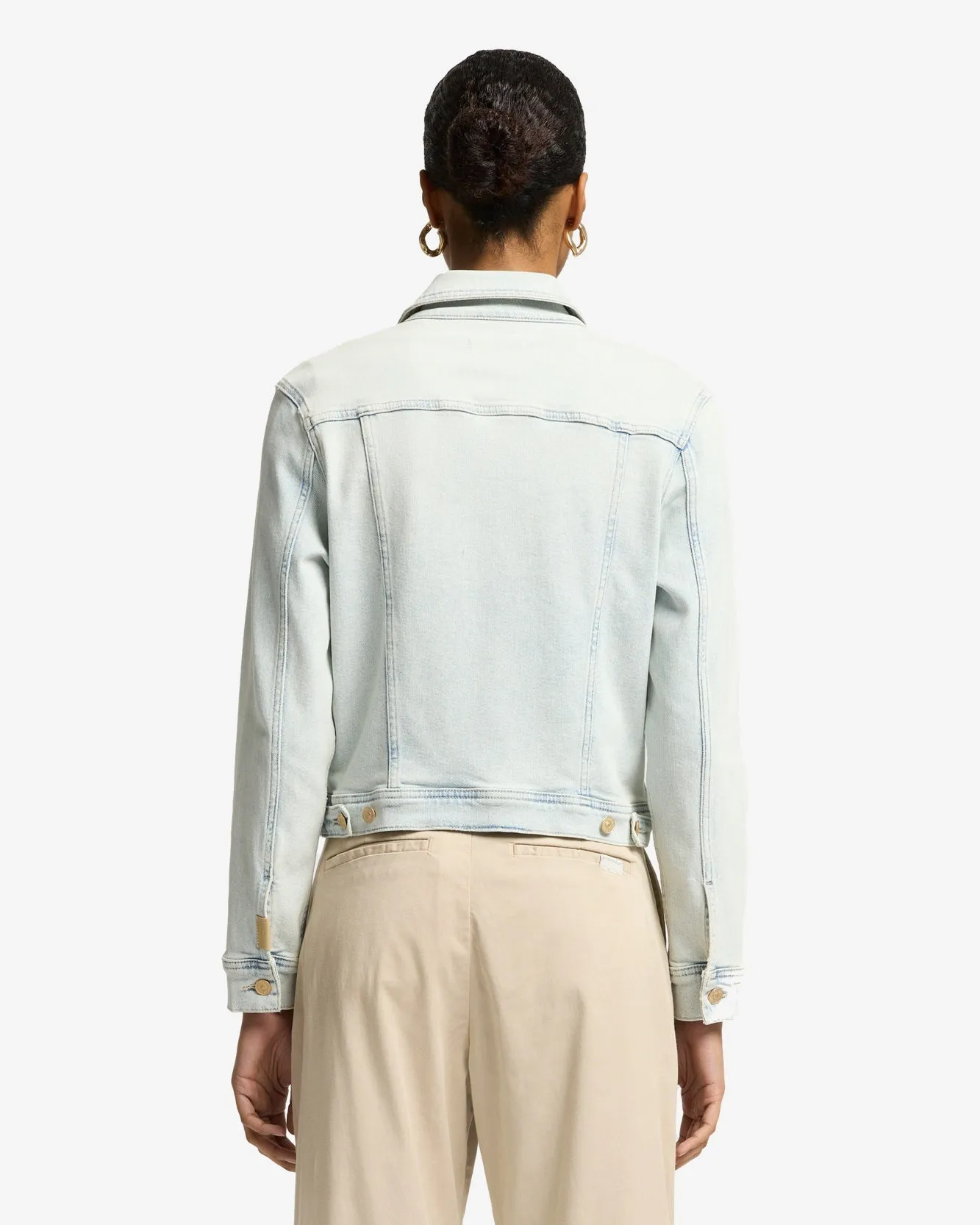 Luxe Vintage Classic Trucker in Maui sold by 7 For All Mankind product image thumbnail 5