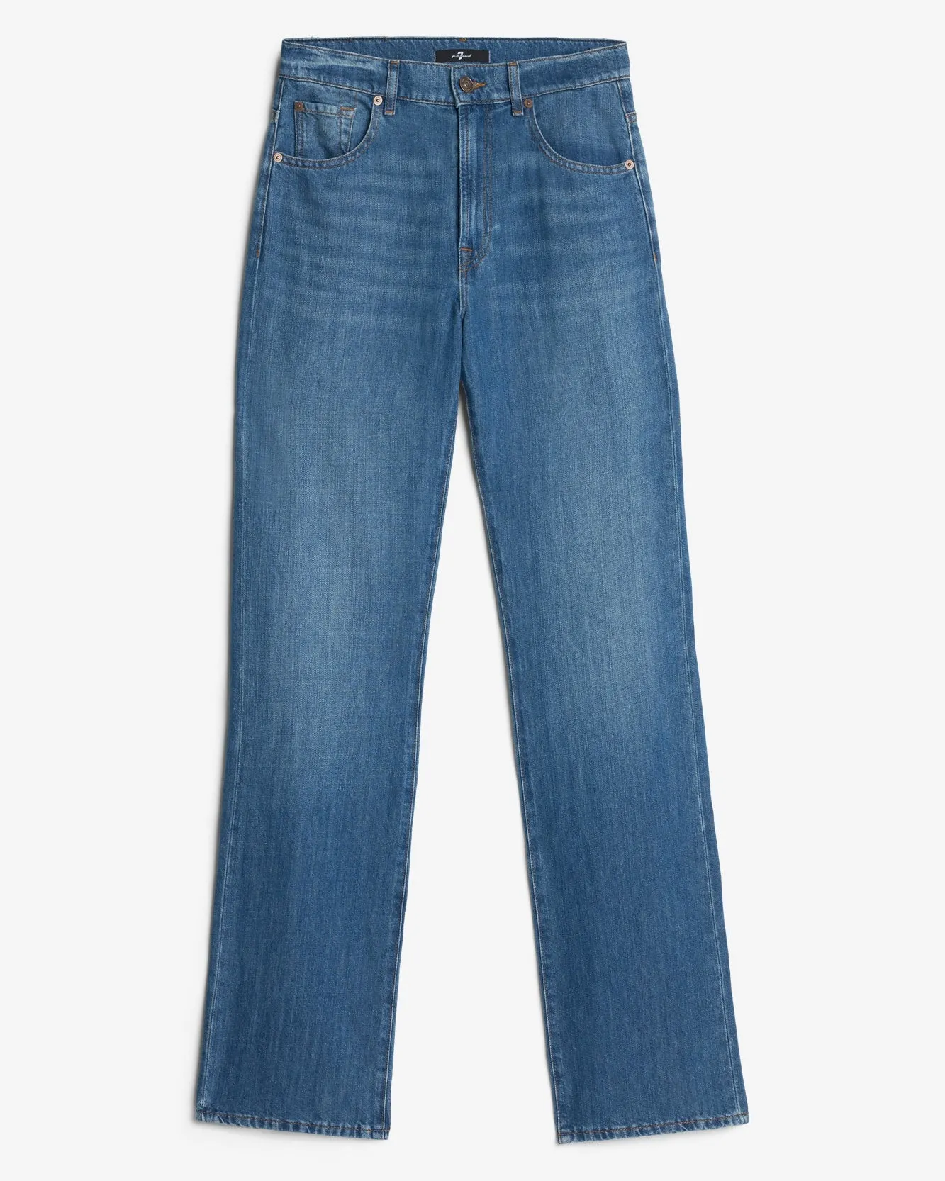 Linen Blend Tess Trouser in Phoenix sold by 7 For All Mankind