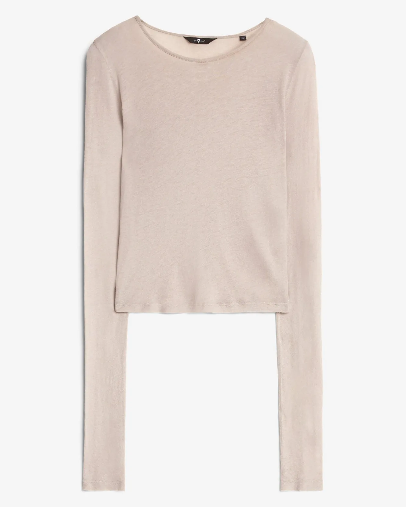 Long Sleeve Crew in Plum sold by 7 For All Mankind