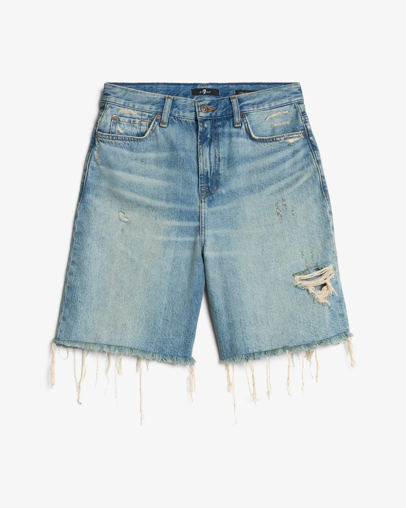MANKIND Lola Shorts in Copper sold by 7 For All Mankind