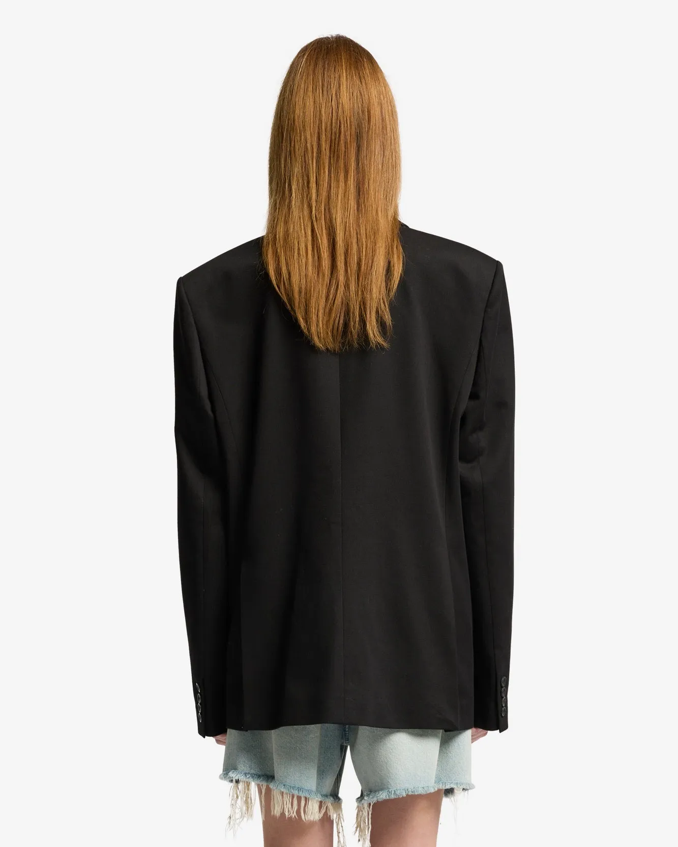 Double Breasted Blazer in Black sold by 7 For All Mankind product image thumbnail 5