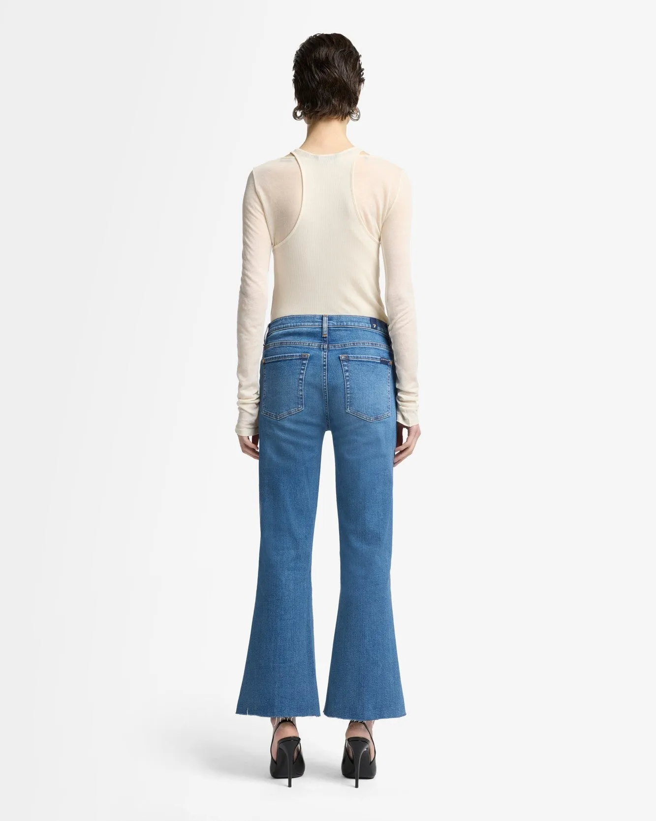 Slim Illusion Cropped Dojo in Yuma sold by 7 For All Mankind product image thumbnail 5