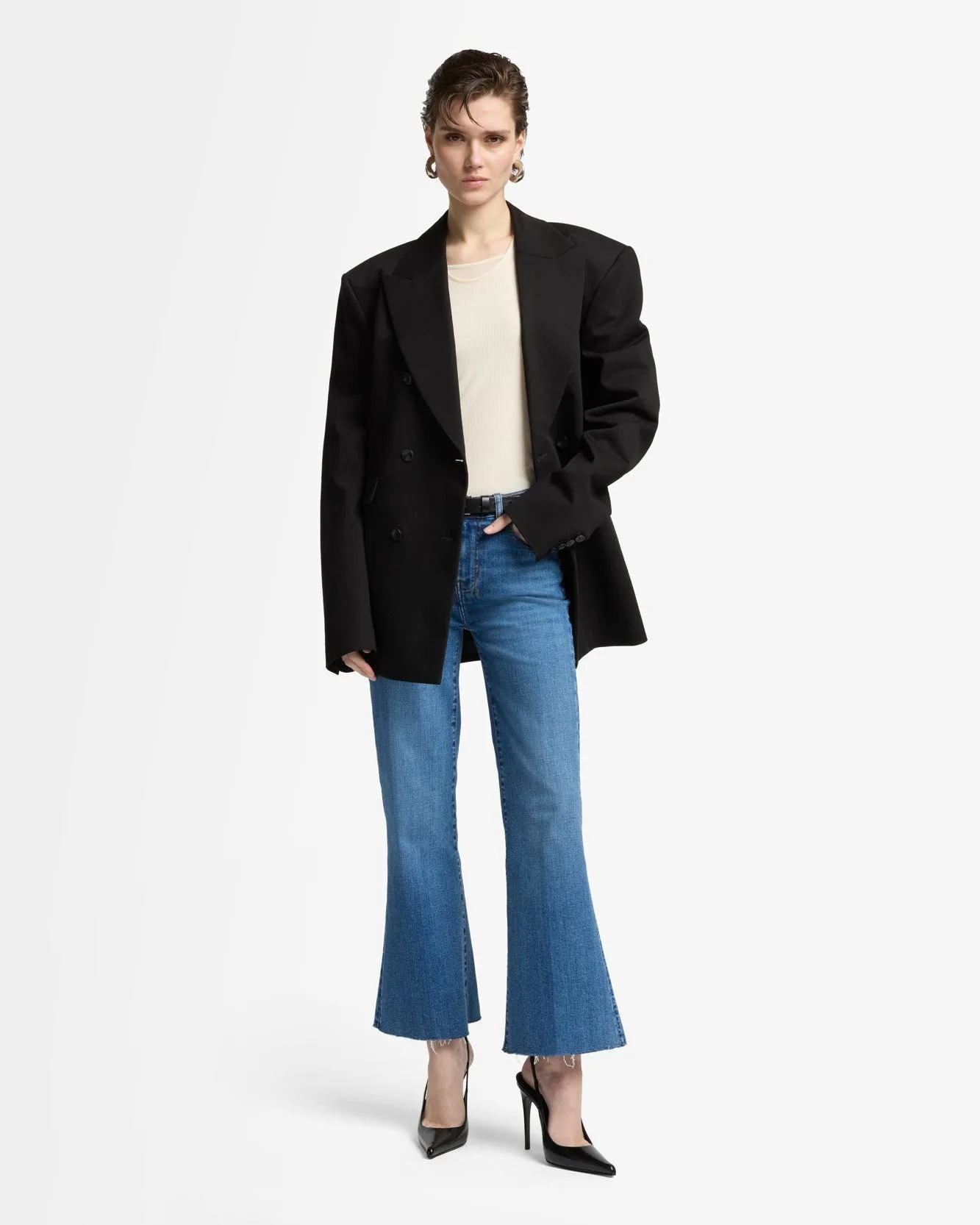 Slim Illusion Cropped Dojo in Yuma sold by 7 For All Mankind product image thumbnail 2