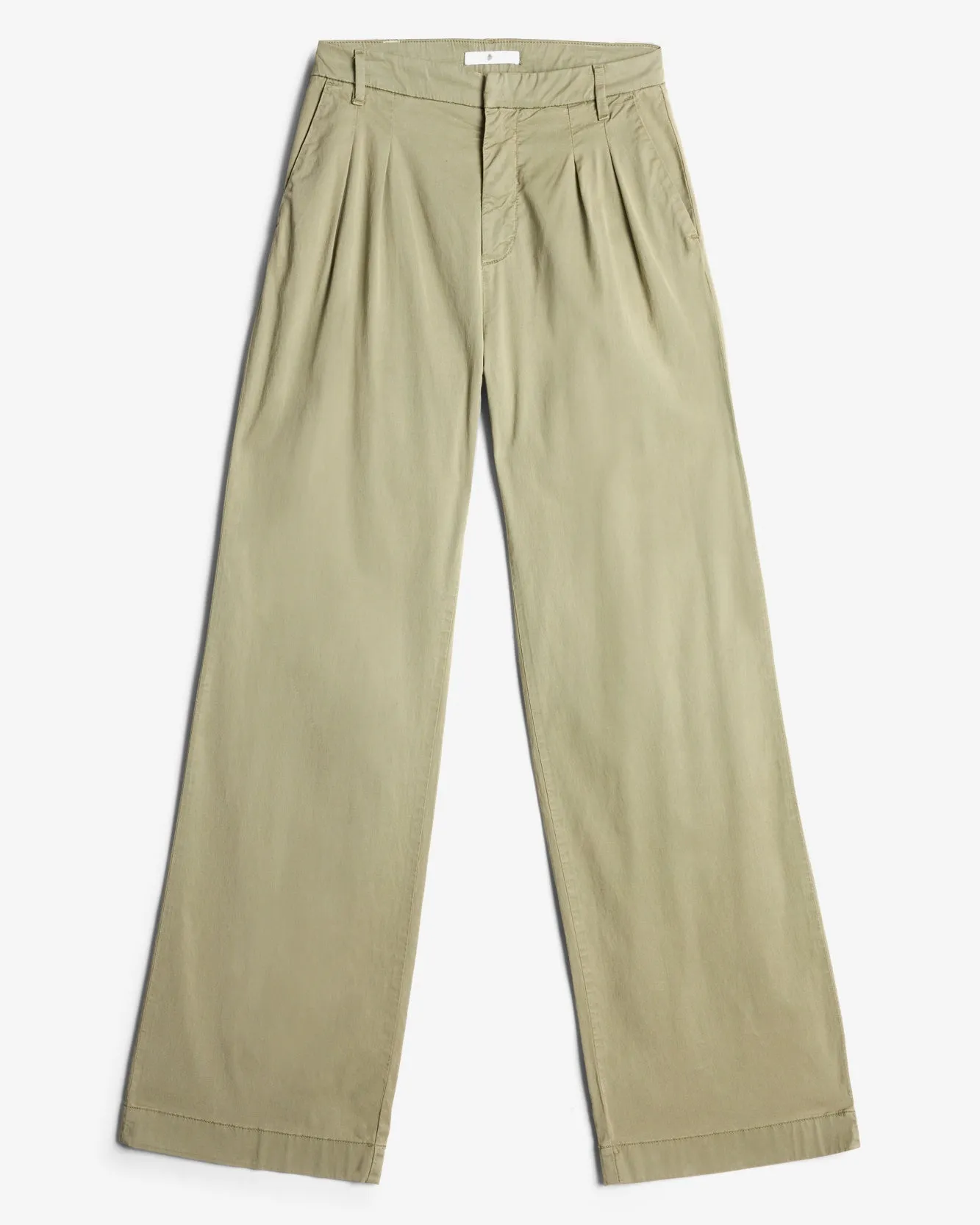Pleated Chino in Palm sold by 7 For All Mankind