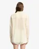 Oversize Button Down Shirt in Ivory sold by 7 For All Mankind