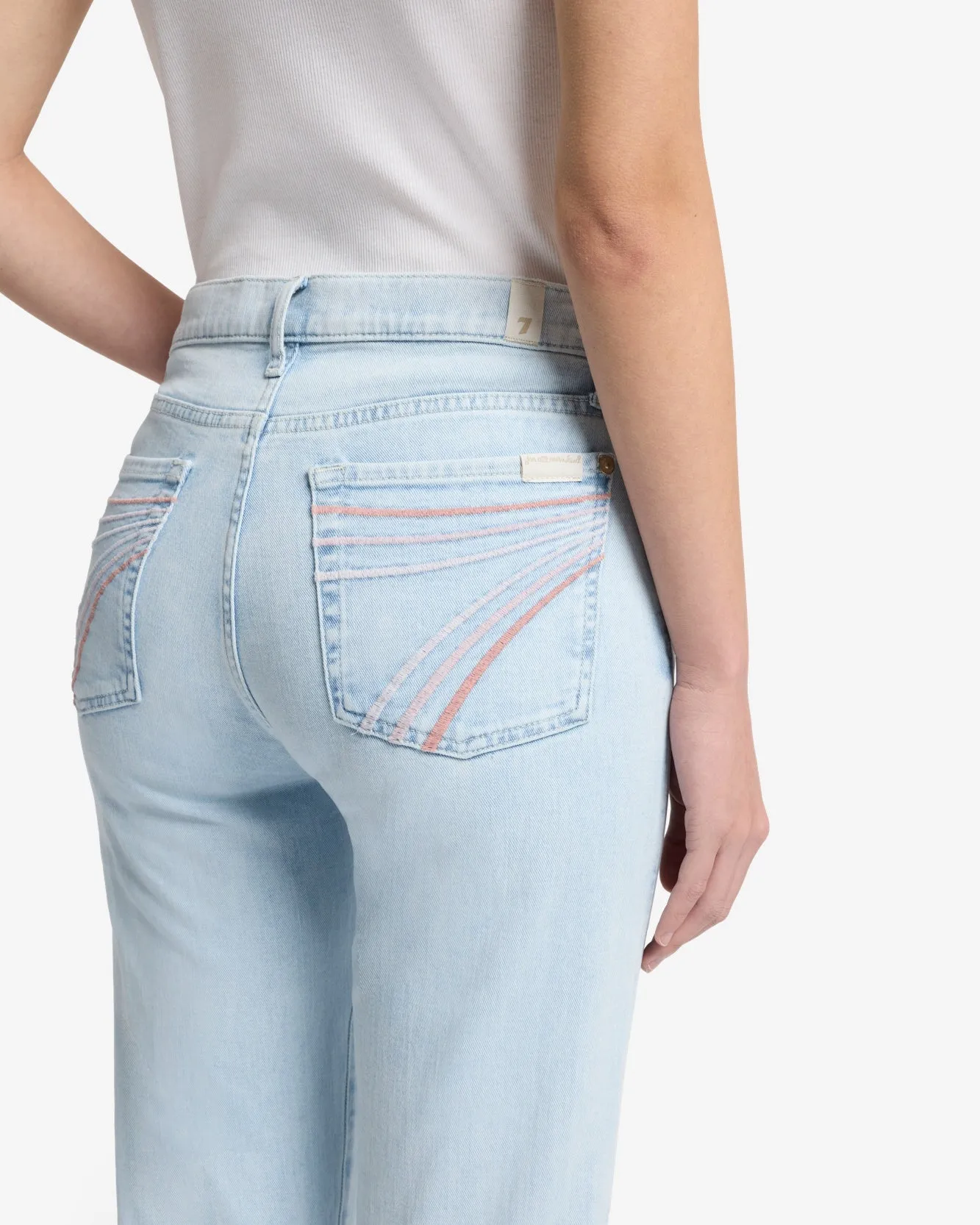 Tailorless Left Hand Dojo in Malibu Sky sold by 7 For All Mankind product image thumbnail 2