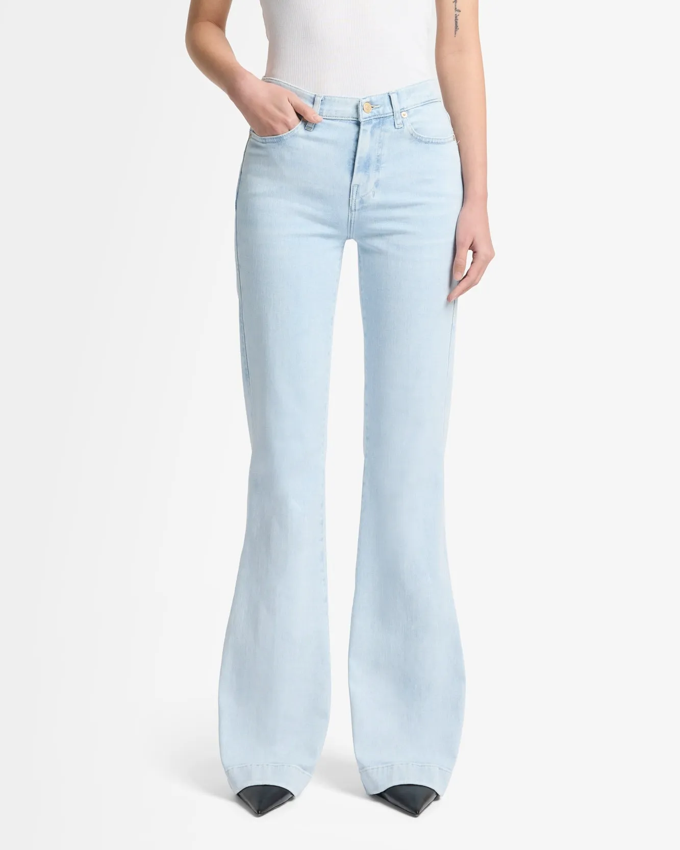 Tailorless Left Hand Dojo in Malibu Sky sold by 7 For All Mankind product image thumbnail 4