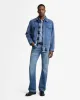 Short Sleeve Button Up Shirt in Indigo Check sold by 7 For All Mankind