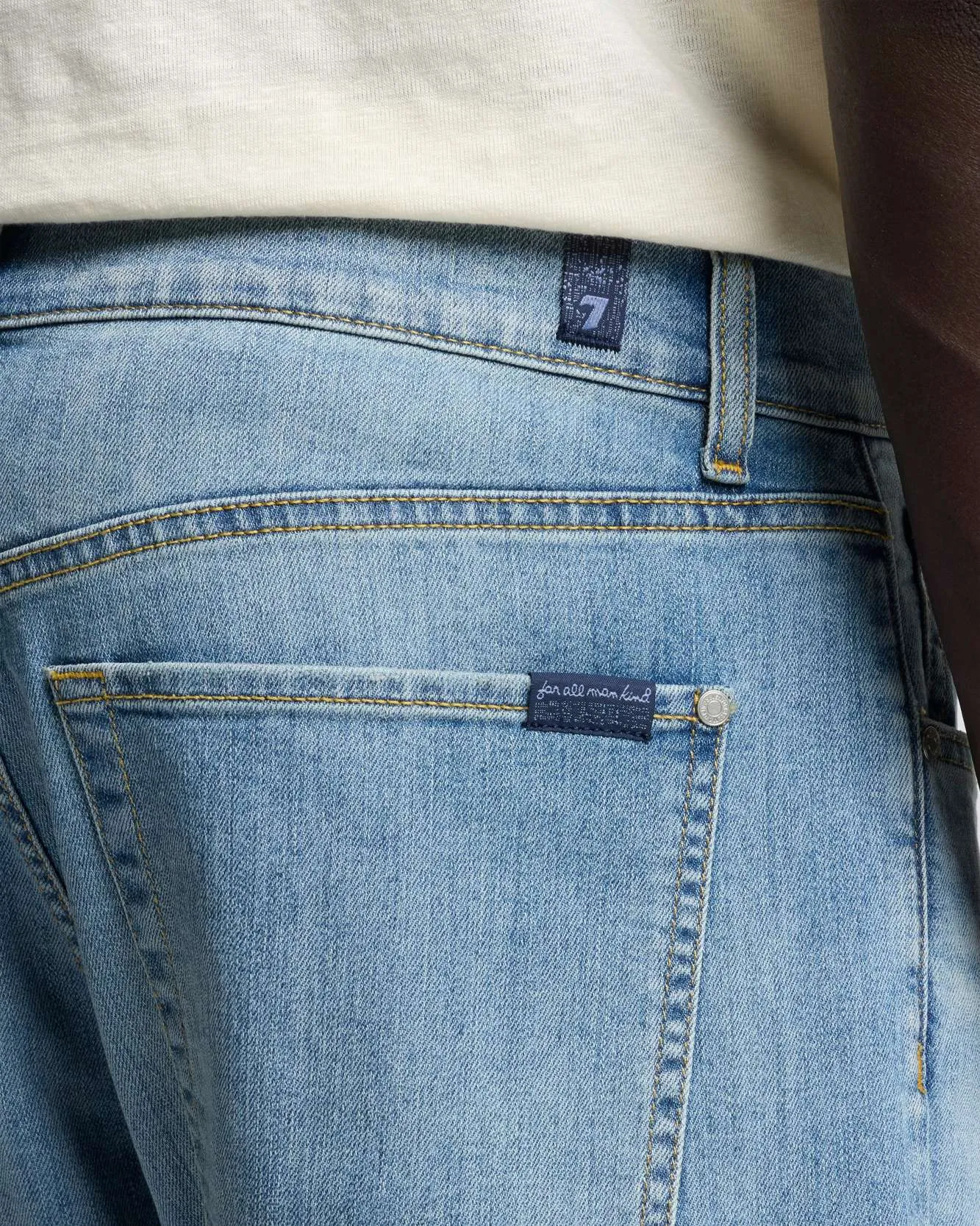 Airweft Modern Straight in Formentera sold by 7 For All Mankind product image thumbnail 4