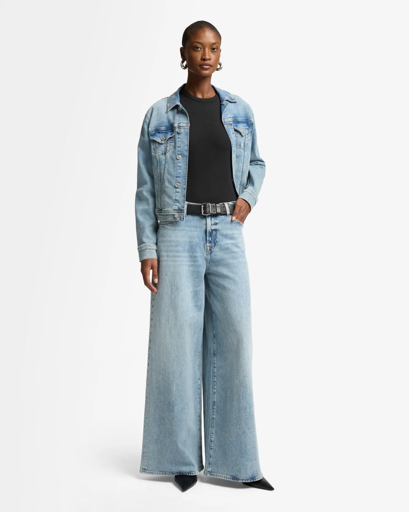 MANKIND Marie Wide Leg in Ode To sold by 7 For All Mankind product image thumbnail 2